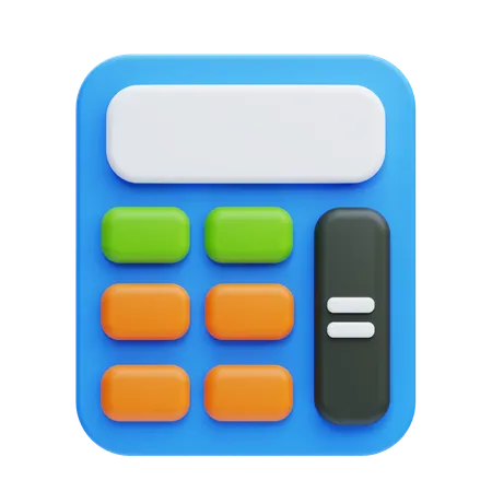 Calculadora  3D Icon