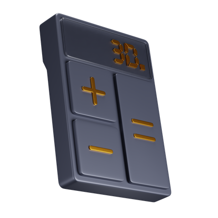 Calculadora  3D Icon