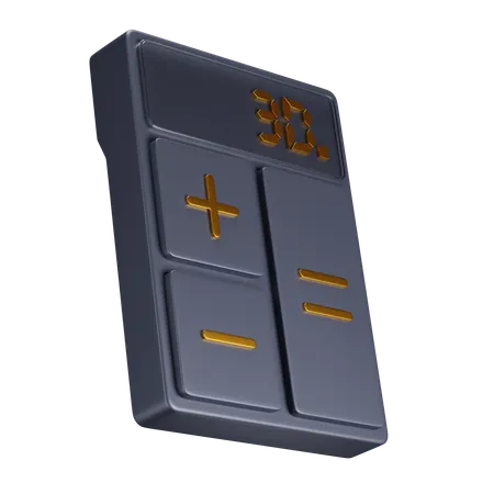 Calculadora  3D Icon