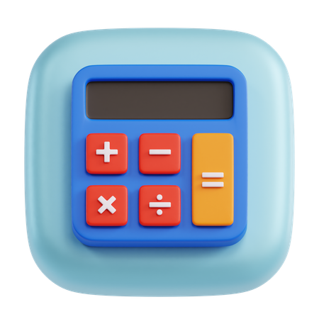 Calculadora  3D Icon