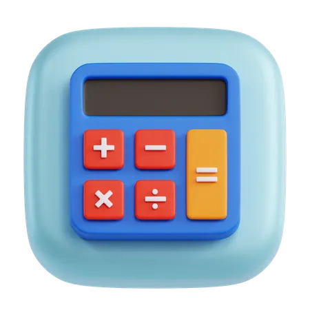 Calculadora  3D Icon