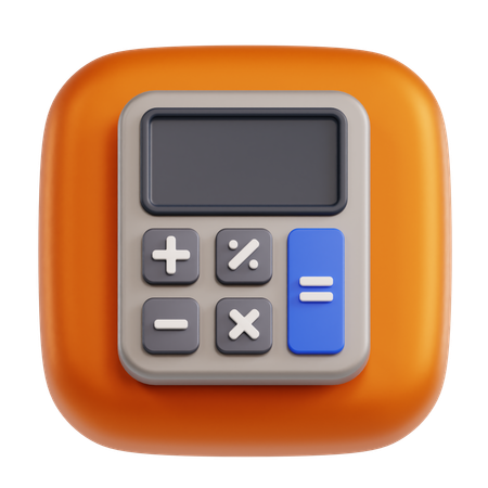 Calculadora  3D Icon