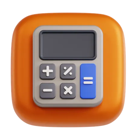 Calculadora  3D Icon