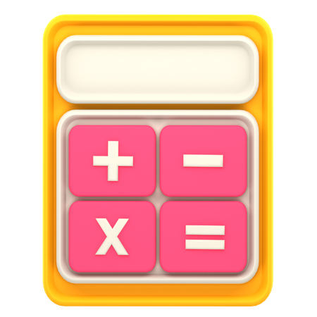 Calculadora  3D Icon