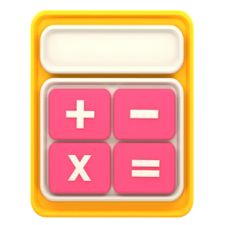 Calculadora  3D Icon