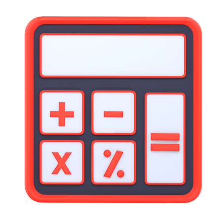 Calculadora  3D Icon