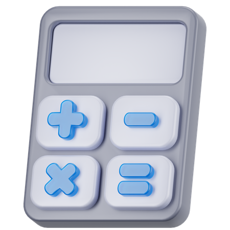 Calculadora  3D Icon