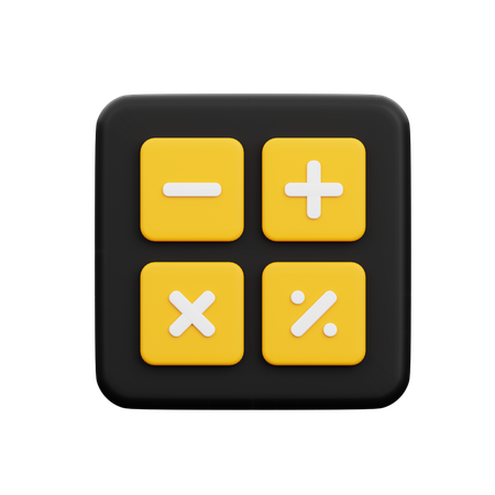 Calculadora  3D Icon