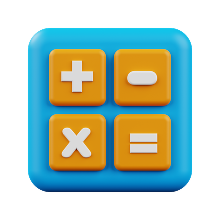 Calculadora  3D Icon