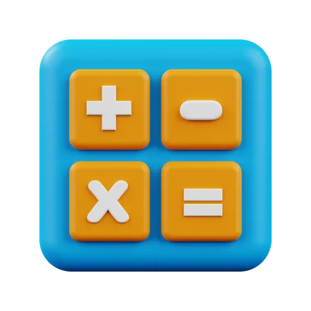 Calculadora  3D Icon