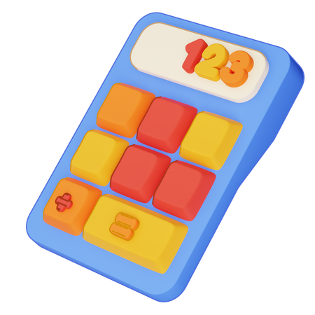 Calculadora  3D Icon