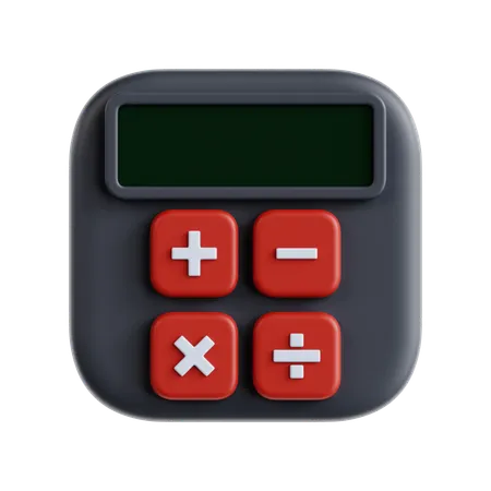 Calculadora  3D Icon