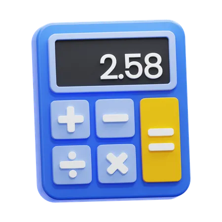 Calculadora  3D Icon