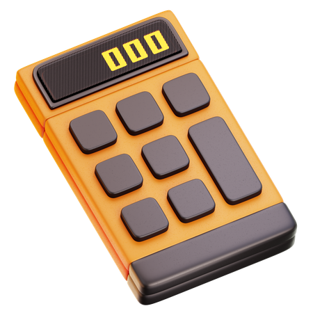 Calculadora  3D Icon