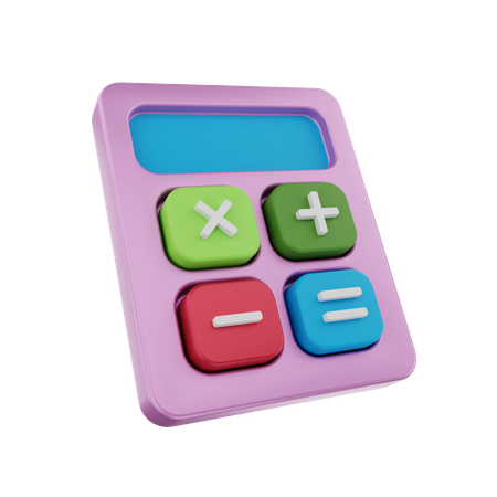 Calculadora  3D Icon