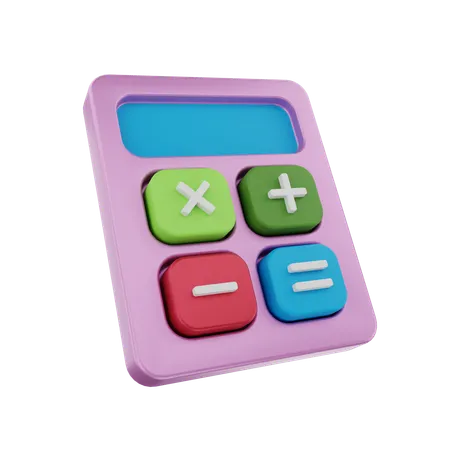 Calculadora  3D Icon