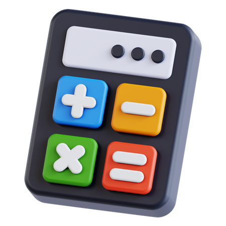 Calculadora  3D Icon