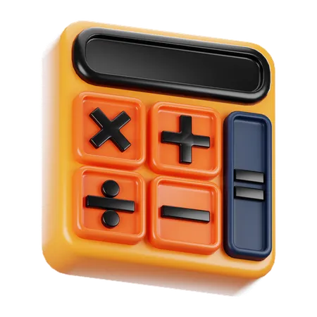 Calculadora  3D Icon