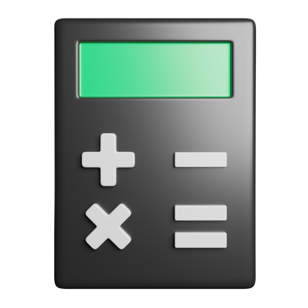 Calculadora  3D Icon