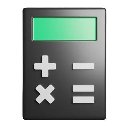 Calculadora  3D Icon