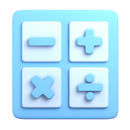 Calculadora  3D Icon