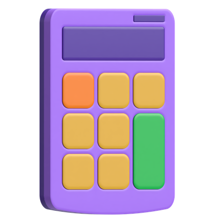 Calculadora  3D Icon