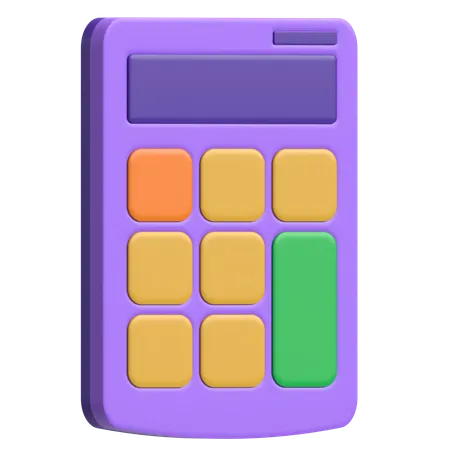 Calculadora  3D Icon