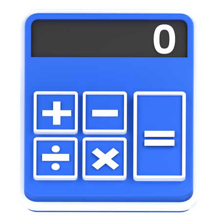 Calculadora  3D Icon