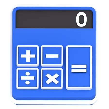 Calculadora  3D Icon