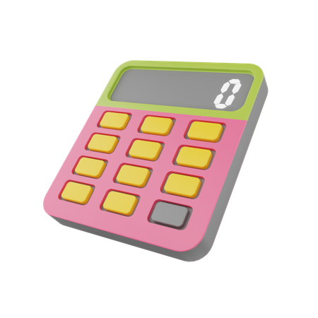 Calculadora  3D Icon