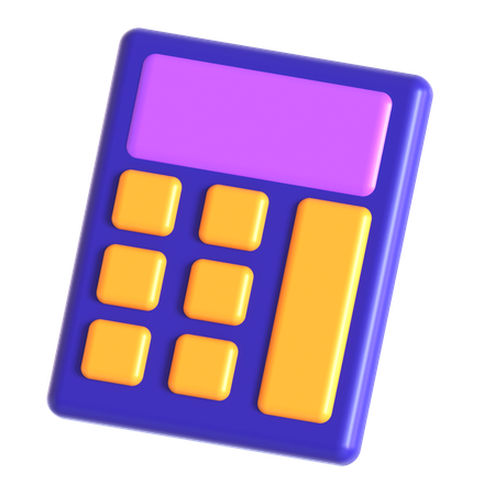 Calculadora  3D Icon