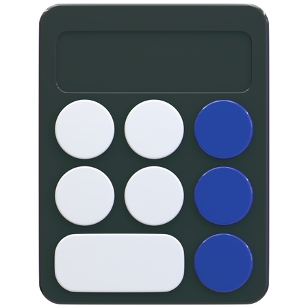 Calculadora  3D Icon