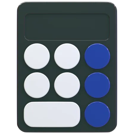 Calculadora  3D Icon