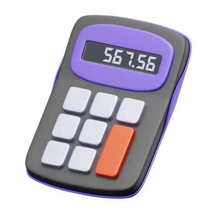 Calculadora  3D Icon