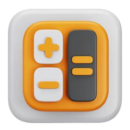 Calculadora  3D Icon