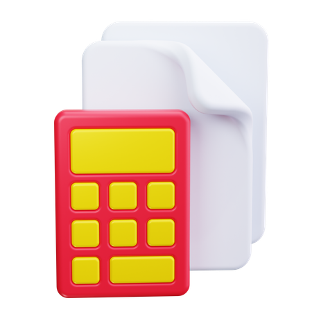 Calculadora  3D Icon