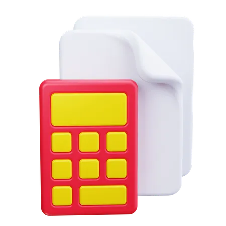 Calculadora  3D Icon