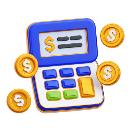 Calculadora  3D Icon