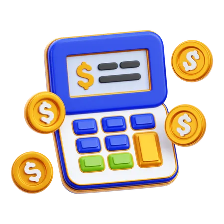 Calculadora  3D Icon