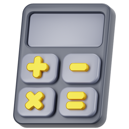 Calculadora  3D Icon