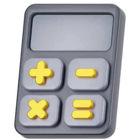 Calculadora  3D Icon