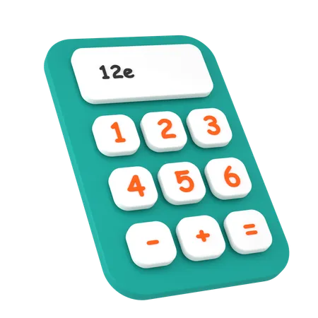 Calculadora  3D Icon