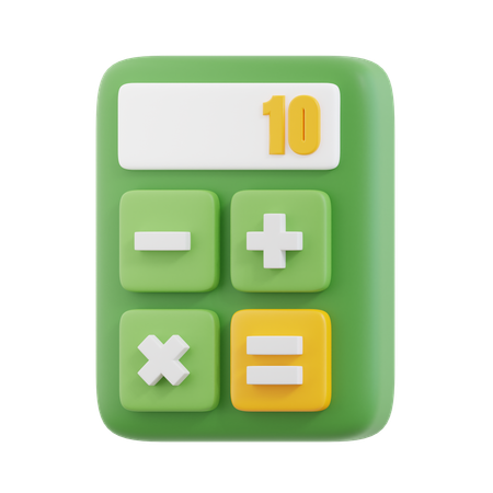 Calculadora  3D Icon