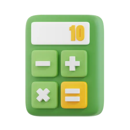 Calculadora  3D Icon