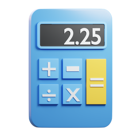 Calculadora  3D Icon