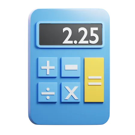 Calculadora  3D Icon