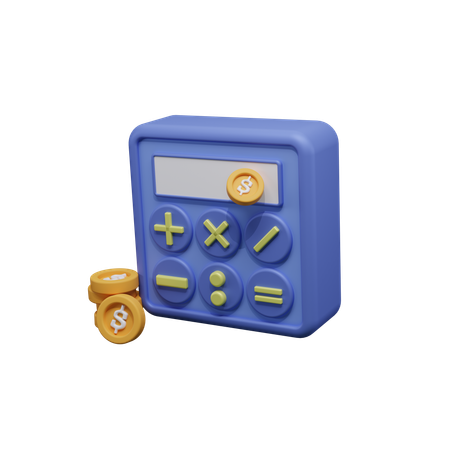 Calculadora  3D Icon