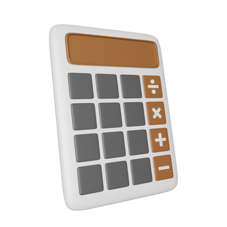 Calculadora  3D Icon