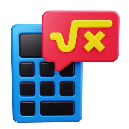 Calculadora  3D Icon