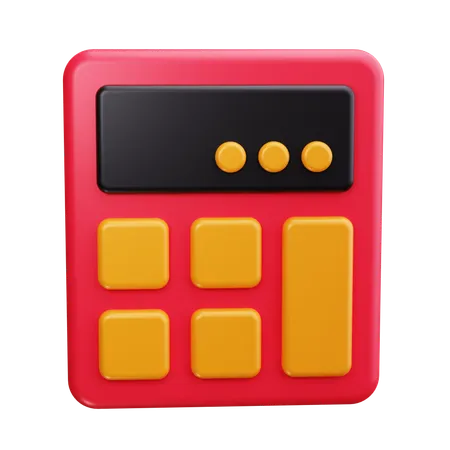 Calculadora  3D Icon